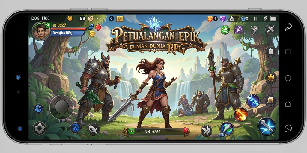 Tampilan gameplay D06 yang mendebarkan dan grafis menakjubkan.