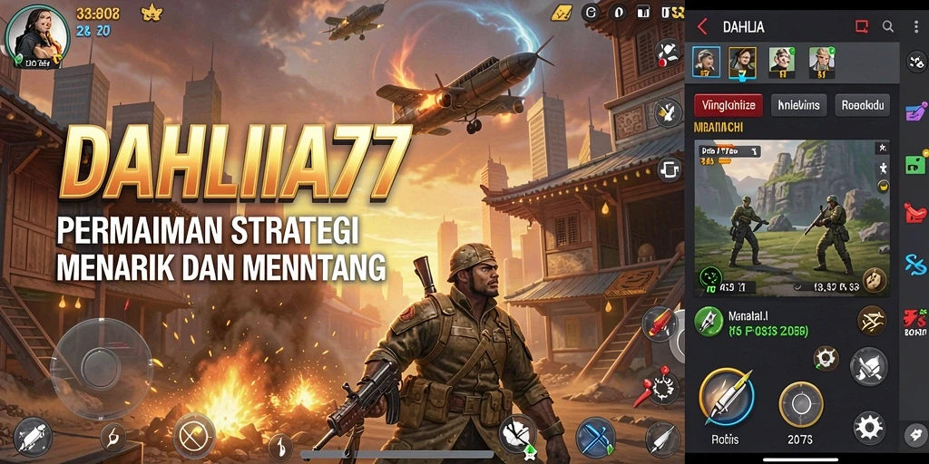Screenshot gameplay DAHLIA77 dengan strategi mendalam dan karakter unik.