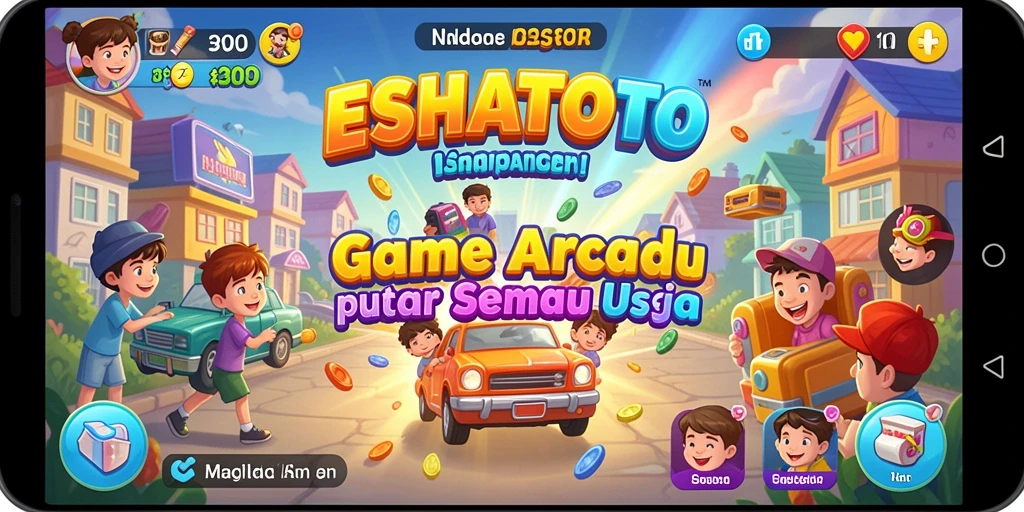 Tampilan gameplay ESHATOTO yang seru dan interaktif.