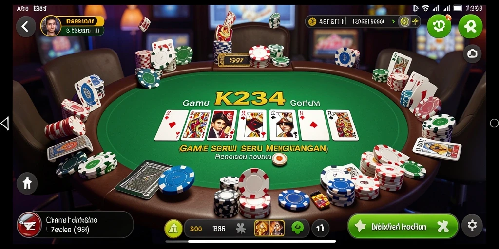 Tampilan gameplay K234 yang menarik dan mendebarkan.