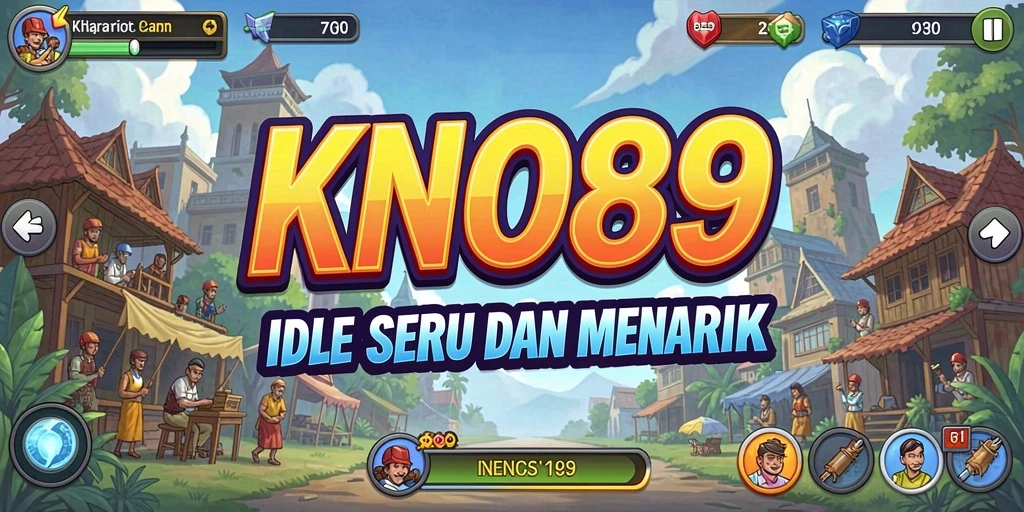 Screenshot KNO89 menampilkan gameplay Idle yang menarik dan interaktif.