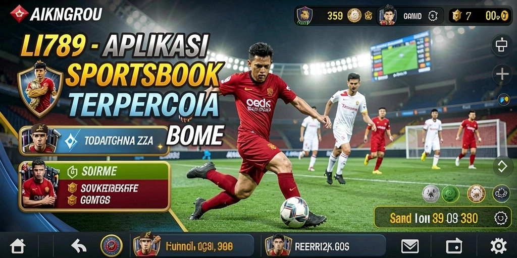 Tampilan gameplay Sportsbook yang menegangkan dan menarik.