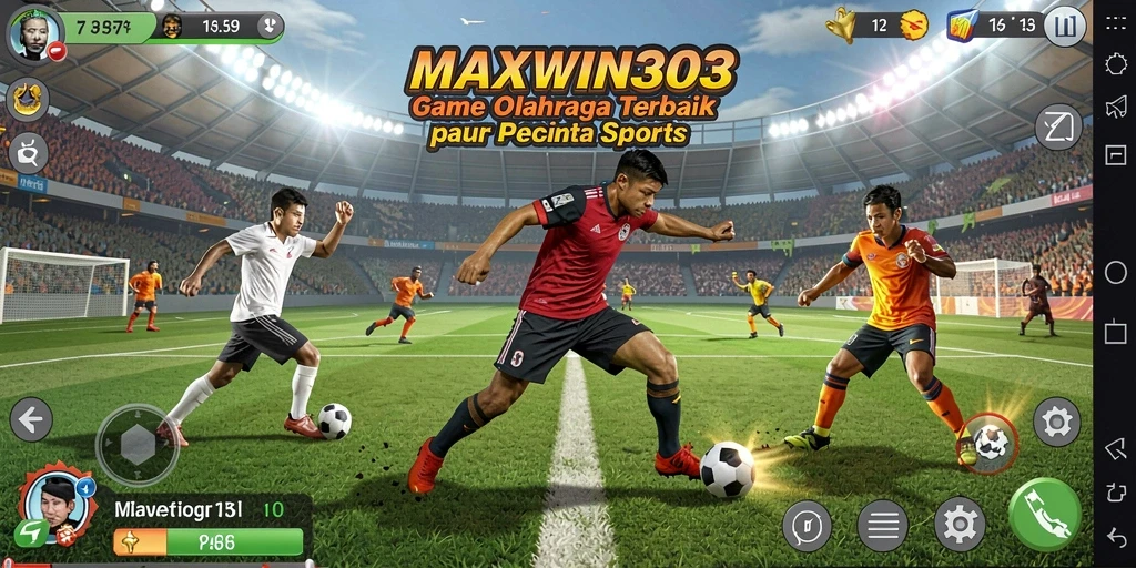 Tampilan gameplay yang seru dan kompetitif di MAXWIN303.