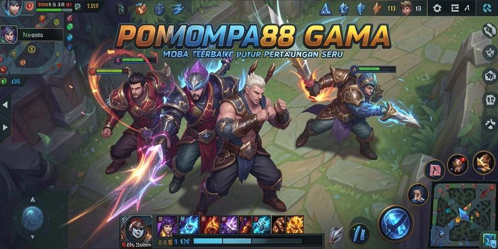 Tampilan gameplay seru dan grafis menawan dalam POMPA88.