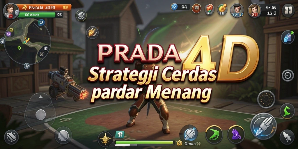 Tampilan gameplay PRADA4D yang menarik dan menantang.
