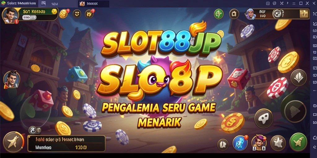 Tampilan gameplay SLOT88JP dengan fitur idle yang menarik.