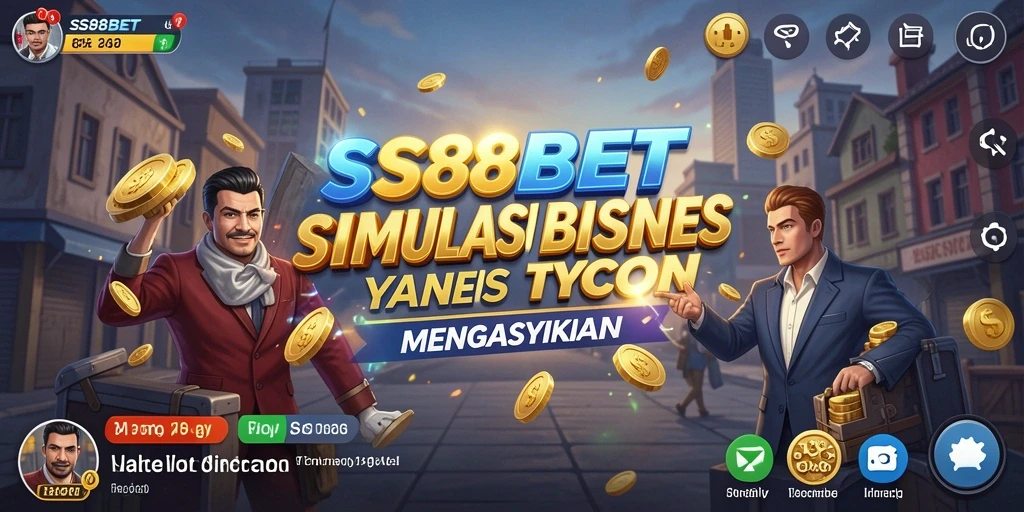 Screenshot gameplay SS88BET yang menunjukkan pengalaman Tycoon yang menyenangkan.