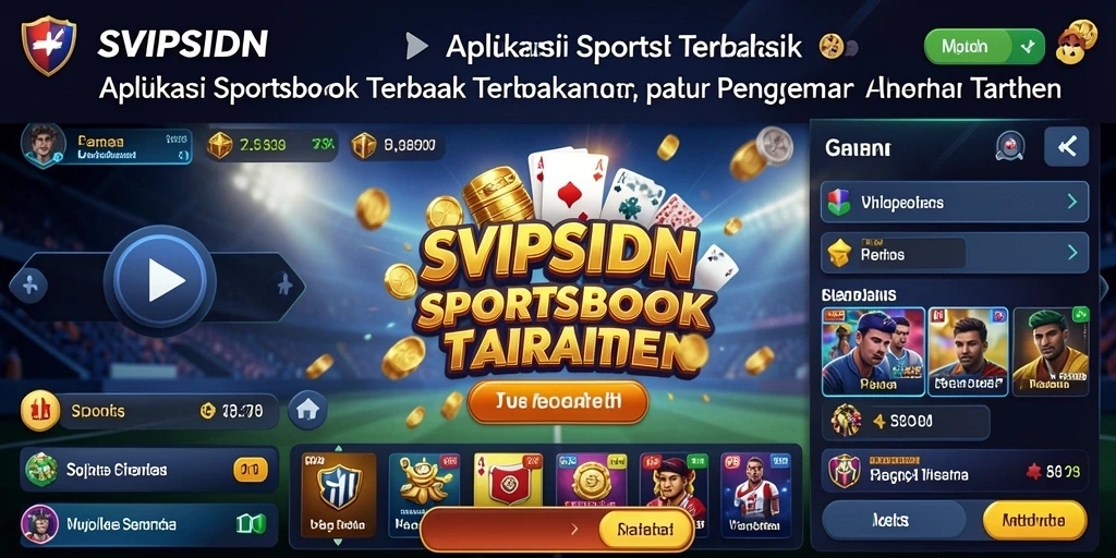 Tampilan antarmuka aplikasi SVIPSIDN yang menarik dan informatif.