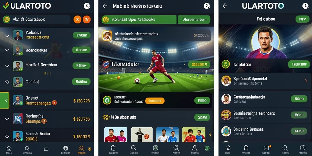 Tampilan seru dan interaktif dari ULARTOTO saat bertaruh.